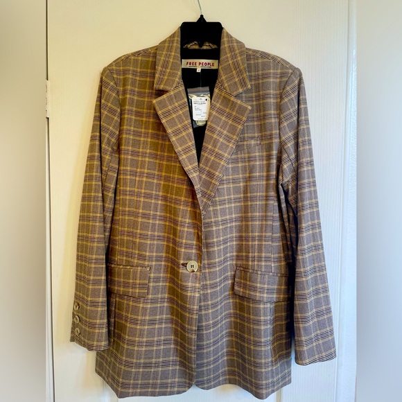Plaid Blazer - Picture 1 of 5